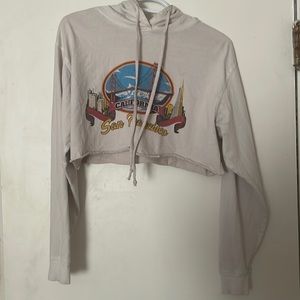 Brandy Melville cropped sweatshirt